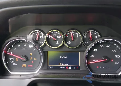 2019 Chevrolet Silverado Rst из США, поврежденный, VIN 3GCUYEED2KG171172